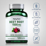 PIPING ROCK Beet Root, 1500 mg (per serving), 120 Quick Release Capsules
