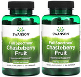 SWANSON Full Spectrum Chasteberry Fruit, 400 mg, 120 Capsules