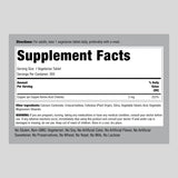 PIPING ROCK Chelated Copper (Amino Acid Chelate), 2 mg, 300 VEGETARIAN Tablets