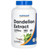 NUTRICOST Dandelion Extract, 180 Vegan Capsules (525 mg per Capsule)