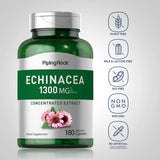 PIPING ROCK Echinacea, 1300 mg (per serving), 180 VEGETARIAN Capsules