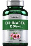 PIPING ROCK Echinacea, 1300 mg (per serving), 180 VEGETARIAN Capsules