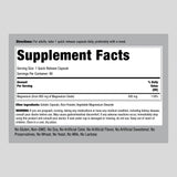 PIPING ROCK Magnesium Oxide, 500 mg, 90 Quick Release Capsules