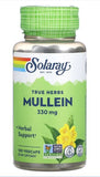 SOLARAY Mullein 330 mg, 100 Vegan Capsules