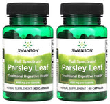 SWANSON Full Spectrum Parsley Leaf, 400 mg, 60 Capsules