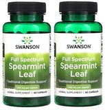 SWANSON Full Spectrum Spearmint Leaf, 400 mg, 60 Capsules