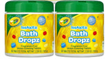 CRAYOLA Shaker Bath Dropz, Fragrance-Free, 60 TABLETS, 3.59 oz (102g) TUB