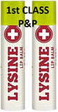 lysine lip balm 2 pack 0.15 oz 4g