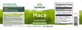 SWANSON MACA 500mg 60 Capsules