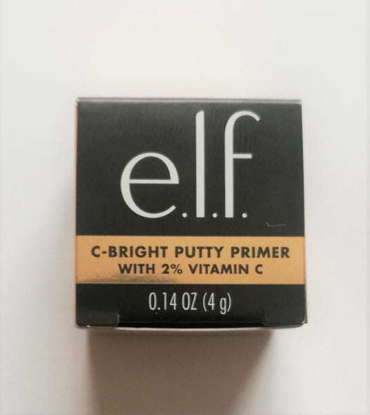 E.L.F. C-Bright Putty Primer Mini with 2% Vitamin C, 0.14 oz, (4 g) ELF
