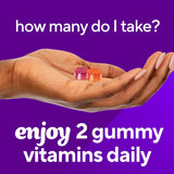 70 Probiotic Gummies, Natural Raspberry, Peach & Mango, 5 Billion  VitaFusion 5