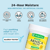 DE LA CRUZ Arnica Salve for Cracked Skin, 2 oz (56.7 g)