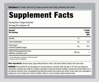 NATURE'S TRUTH Ashwagandha, 120 Vegan Gummies (Natural Cherry Flavour)