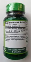 NATURE'S TRUTH Vitamin B-12, 500 mcg, 60 VEGETARIAN Tablets, B12