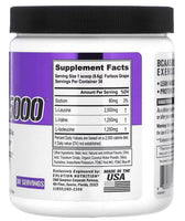 EVLution Nutrition, BCAA5000, Furious Grape, 9.1 oz (258 g) TUB, Amino Acids