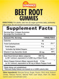 SUNDANCE Beet Root, 50 VEGAN Gummies, Strawberry Flavour, Superfood