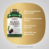 PIPING ROCK Black Cherry, 2800 mg (per serving), 240 Quick Release Capsules