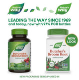 Butcher's Broom 720 mg - 100 VEGAN CAPSULES Nature's Way 3