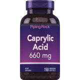Caprylic Acid 660 mg 150 Softgels Piping Rock 1