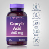 Caprylic Acid 660 mg 150 Softgels Piping Rock 3