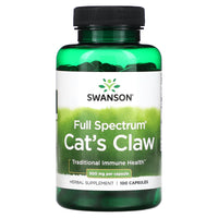 SWANSON Full Spectrum Cat's Claw, 500 mg, 100 Capsules