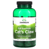 SWANSON Full Spectrum Cat's Claw, 500 mg, 250 Capsules