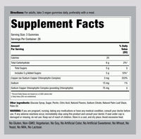 PIPING ROCK Chlorophyll Gummies, 80 Vegan Gummies (Delicious Fruit Flavour)