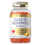 CARLYLE CoQ10 (Mango Pineapple), 200 mg (per serving), 140 Vegan Gummies
