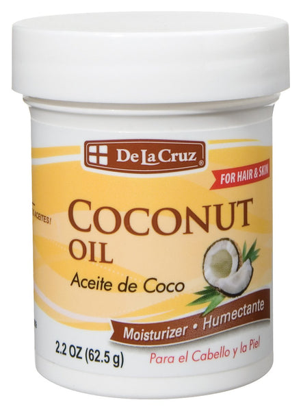 DE LA CRUZ Coconut Oil, Moisturizer, 2.2 oz (62.5 g)