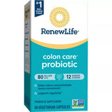 Colon Care Probiotic, 80 Billion CFU, 60 Vegetarian Capsules RENEW LIFE 1