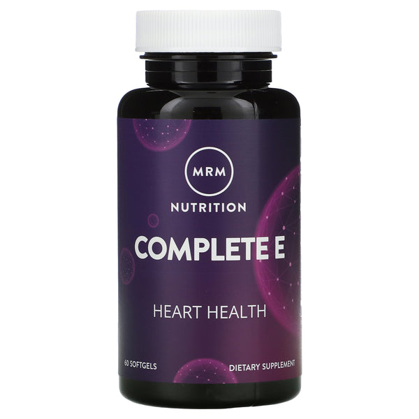 MRM Nutrition, Complete E, 60 Softgels, Vitamin E Formula, Natural Mixed Tocopherols & Tocotrienols