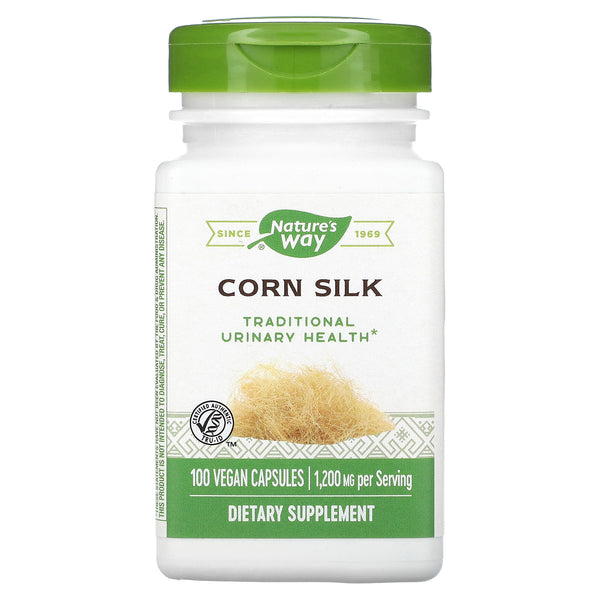 NATURE'S WAY Corn Silk, 400 mg, 100 Vegan Capsules