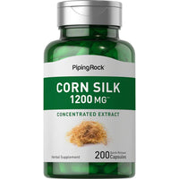 PIPING ROCK Corn Silk, 1200 mg, 200 Quick Release Capsules
