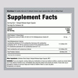 Daily Probiotic 12 Strains 30 Billion CFU 60 Vegan Capsules Piping Rock 2