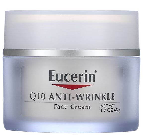 EUCERIN, Q10 Anti-Wrinkle Face Cream, 1.7 oz (48 g)