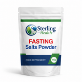 STERLING HEALTH Fasting Salts Electrolyte Powder – Sodium, Potassium, Calcium & Magnesium