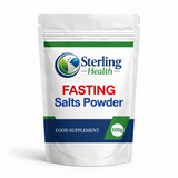 STERLING HEALTH Fasting Salts Electrolyte Powder – Sodium, Potassium, Calcium & Magnesium