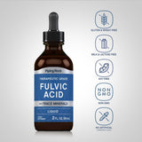 Fulvic Acid 2 fl oz 59 ml Dropper Bottle Piping Rock 3