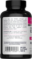 NEOCELL Grassfed Collagen Peptides + Vitamin C & Biotin, 180 Tablets