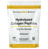 Hydrolysed Collagen Peptides, Type I & III, Unflavoured, 7.05 oz 200g CALIFORNIA GOLD 1