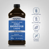 Ionic Magnesium Liquid 400 mg 8 fl oz Piping Rock 2