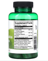 SWANSON Full Spectrum Kola Nut, Catuaba and Guarana, 90 Capsules