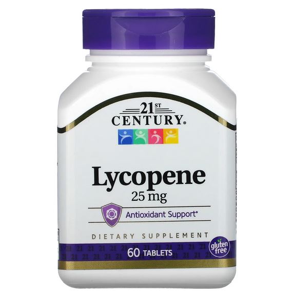 21st CENTURY Lycopene, 25 mg, 60 Tablets