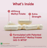 Methyl Folate 400 mcg 60 Vegan Capsules Jarrow Formulas 4