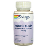 SOLARAY, Monolaurin, 500 mg, 60 Vegetarian Capsules