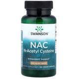 SWANSON NAC N-Acetyl Cysteine 600mg 100 VEGAN Capsules
