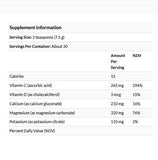 NATURAL VITALITY CALM Magnesium Supplment, & Calcium, Raspberry-Lemon, 8 oz (226 g) 3