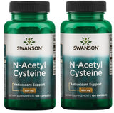 SWANSON NAC N-Acetyl Cysteine 600mg 100 Capsules