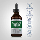Nascent Iodine 325 mcg  2 fl oz (59 mL) Dropper Bottle Piping Rock 2