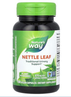 NATURE'S WAY Nettle Leaf, 870mg per 2 Capsule Serving, 100 VEGAN Capsules